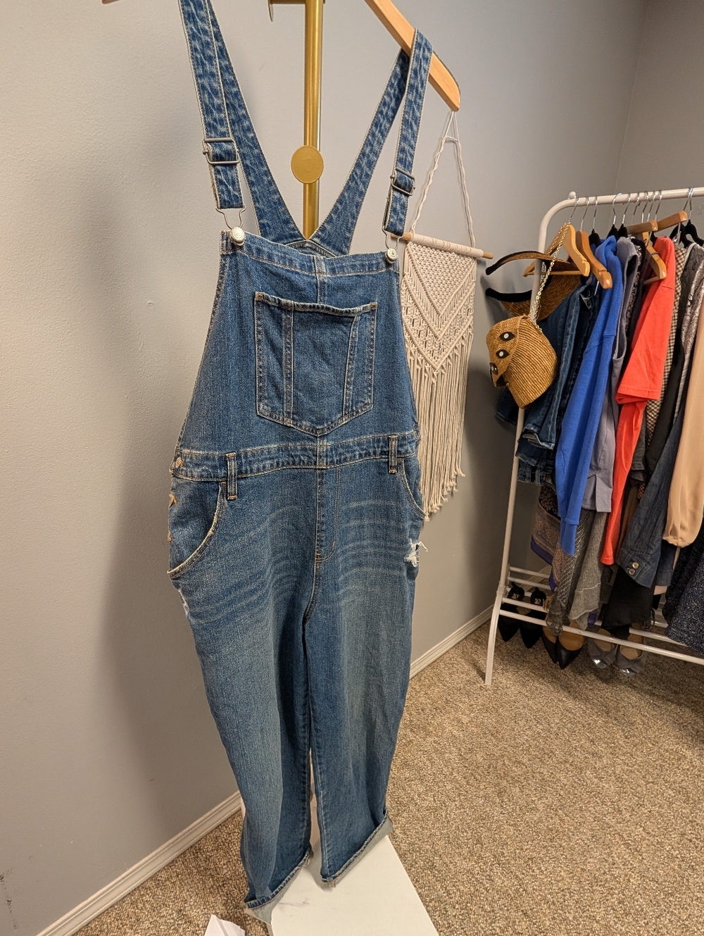 Old navy overalls size 16